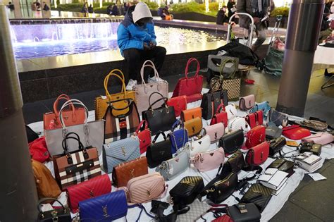 rich ladies buying fake bags|new york woman buying bags.